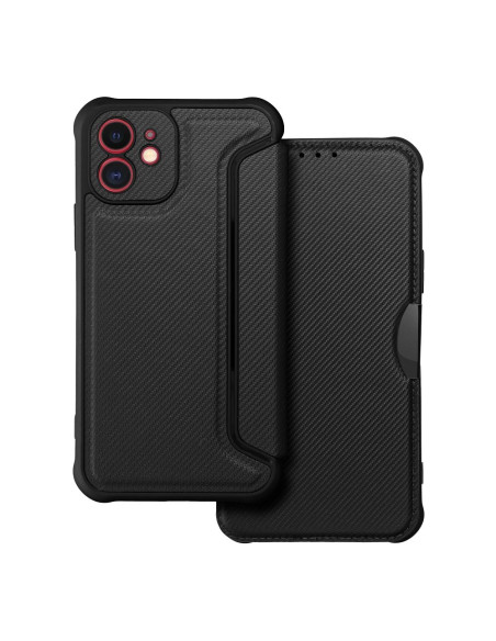 Etui RAZOR Book pour iPhone 12 noir