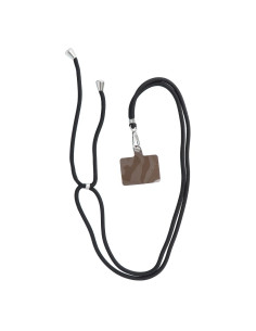 Pendentif téléphonique SWING (6mm) avec longueur réglable / longueur du cordon 165cm (max 82.5cm en boucle) / pour épaule ou cou