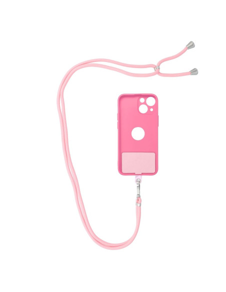 SWING (6mm) pendant for the phone with adjustable length / cord length 165cm (max 82.5cm in the loop) / on the shoulder or neck 
