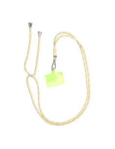 Pendentif téléphonique SWING (6mm) avec longueur réglable / longueur du cordon 165cm (max 82.5cm en boucle) / pour l'épaule ou l