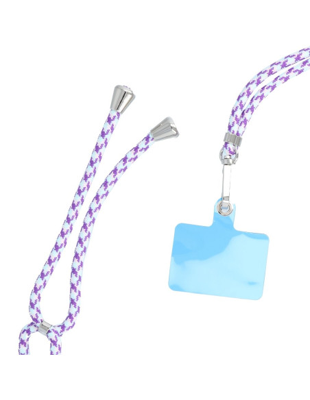 Pendentif téléphonique SWING (6mm) avec longueur réglable / longueur du cordon 165cm (max 82.5cm en boucle) / pour l'épaule ou l