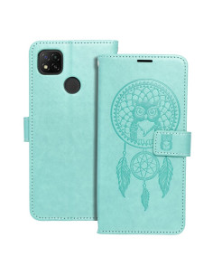 MEZZO Etui pour XIAOMI Redmi 9C / 9C NFC dreamcatcher vert