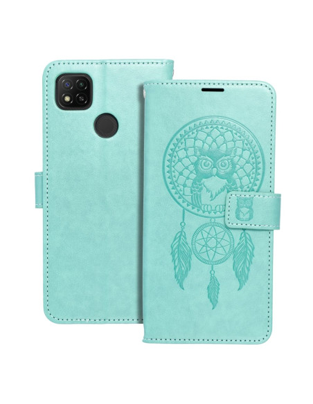 MEZZO Etui pour XIAOMI Redmi 9C / 9C NFC dreamcatcher vert