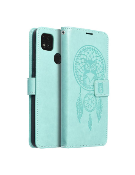 MEZZO Etui pour XIAOMI Redmi 9C / 9C NFC dreamcatcher vert