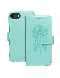 MEZZO Etui pour IPHONE 7 / 8 / SE 2020 / SE 2022 dreamcatcher green