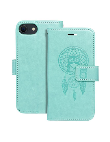 MEZZO Etui pour IPHONE 7 / 8 / SE 2020 / SE 2022 dreamcatcher green