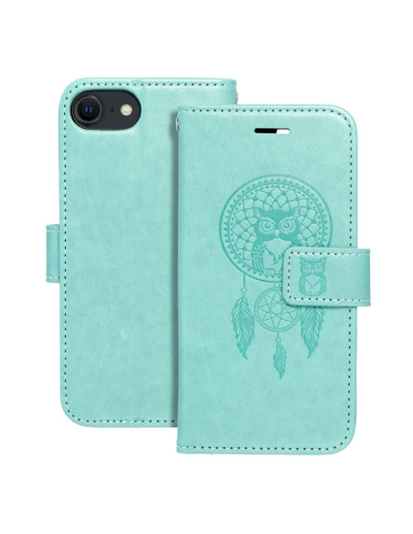 MEZZO Etui pour IPHONE 7 / 8 / SE 2020 / SE 2022 dreamcatcher green