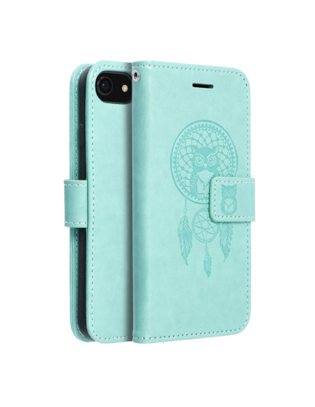 MEZZO Etui pour IPHONE 7 / 8 / SE 2020 / SE 2022 dreamcatcher green