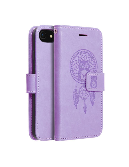 MEZZO Etui pour IPHONE 7 / 8 / SE 2020 / SE 2022 dreamcatcher purple