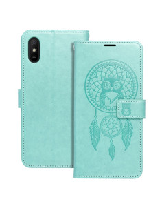 MEZZO Etui pour XIAOMI Redmi 9AT / Redmi 9A dreamcatcher green