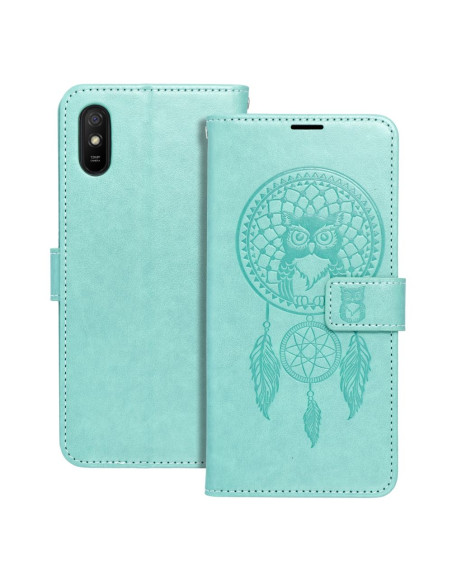 MEZZO Etui pour XIAOMI Redmi 9AT / Redmi 9A dreamcatcher green