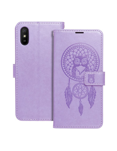 MEZZO Étui pour XIAOMI Redmi 9AT / Redmi 9A dreamcatcher violet