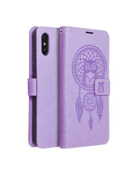 MEZZO Étui pour XIAOMI Redmi 9AT / Redmi 9A dreamcatcher violet