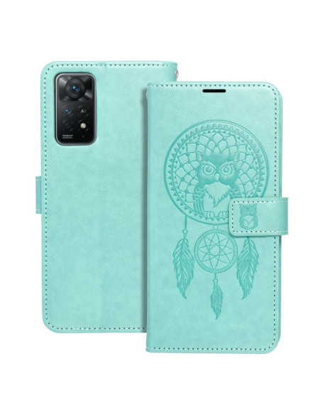 MEZZO Etui pour XIAOMI Redmi NOTE 11 PRO / 11 PRO 5G dreamcatcher green