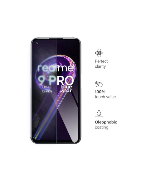 VERRE TREMPE Blue Star- Realme 9 Pro