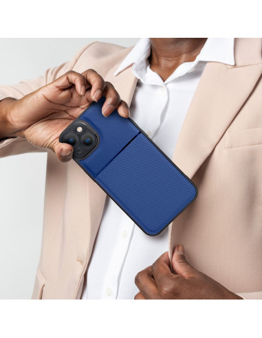 Coque NOBLE pour IPHONE 12 bleu