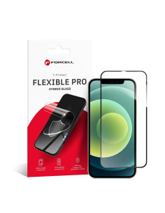 Verre hybride Forcell FLEXIBLE 5D Full Glue - APP iPhone 12/12 Pro NOIR