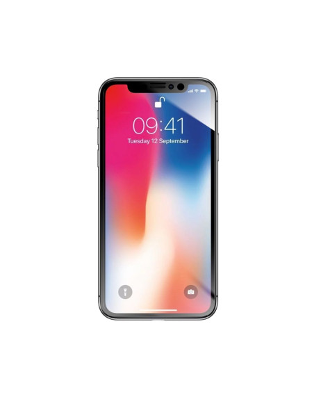 Verre hybride Forcell FLEXIBLE 5D Full Glue - APP iPhone X/Xs NOIR
