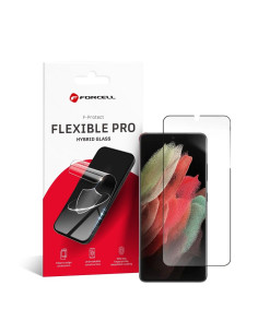 Verre hybride Forcell FLEXIBLE 5D Full Glue - SAM Galaxy S21 Ultra NOIR (Hot Banding)