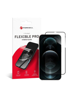 Verre hybride Forcell FLEXIBLE 5D Full Glue - APP iPhone 12 Pro NOIR