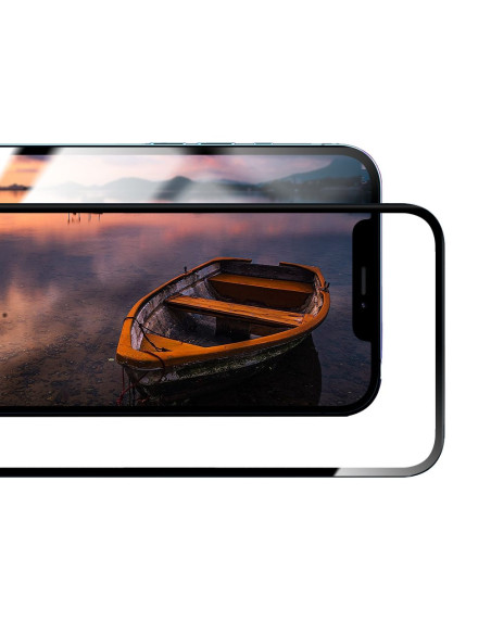 Verre hybride Forcell FLEXIBLE 5D Full Glue - APP iPhone 12 Pro NOIR