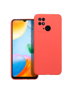 COQUE SILICONE pour XIAOMI Redmi 10C pêche
