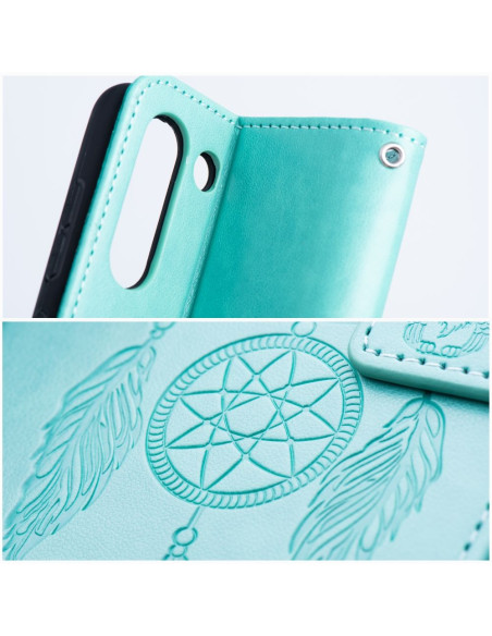 MEZZO Etui pour SAMSUNG A12 / M12 dreamcatcher green