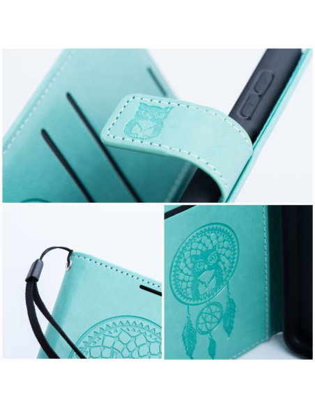 MEZZO Etui pour SAMSUNG A12 / M12 dreamcatcher green