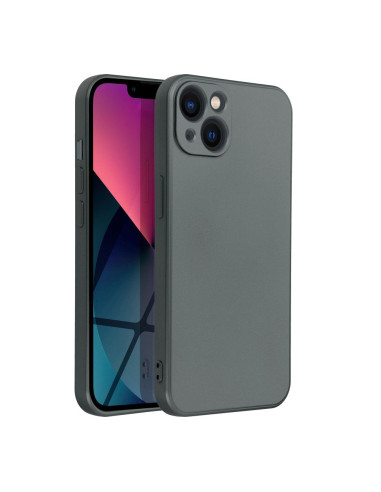 Coque METALLIC pour IPHONE 13 gris