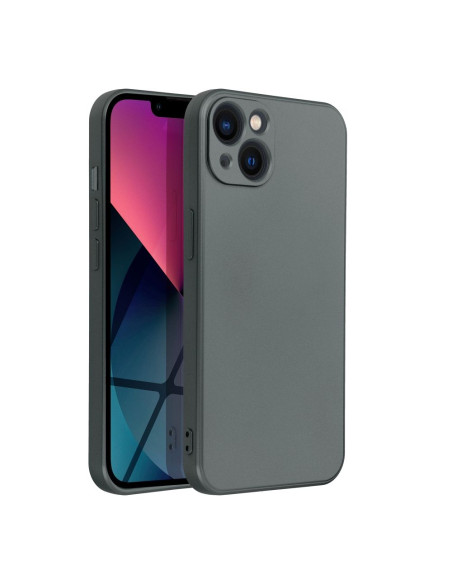 Coque METALLIC pour IPHONE 13 gris