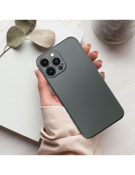 Coque METALLIC pour IPHONE 13 gris