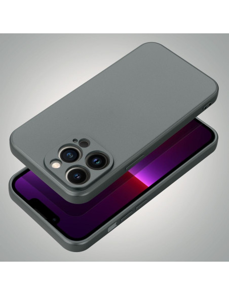 Coque METALLIC pour IPHONE 13 gris