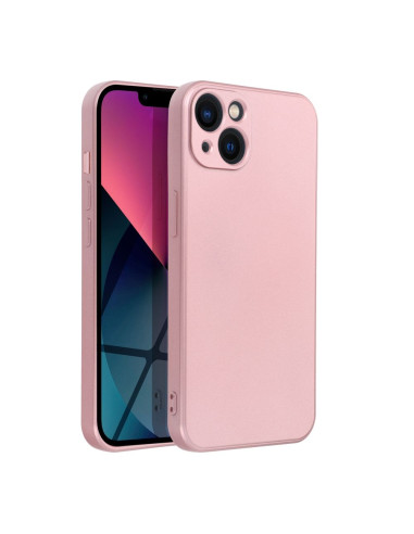 Coque METALLIC pour IPHONE 13 rose