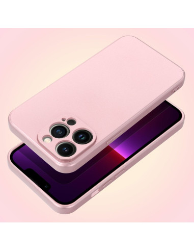 Coque METALLIC pour IPHONE 13 rose