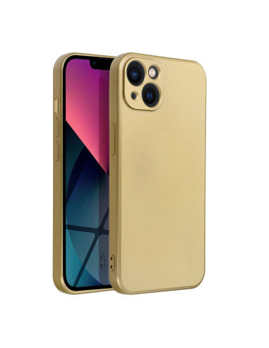 Coque METALLIC pour IPHONE 13 or