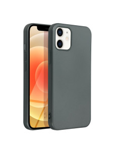 Coque METALLIC pour IPHONE 12 / 12 PRO gris 2