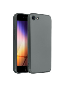 Coque METALLIC pour IPHONE 7 / 8 / SE 2020 / SE 2022 gris 2