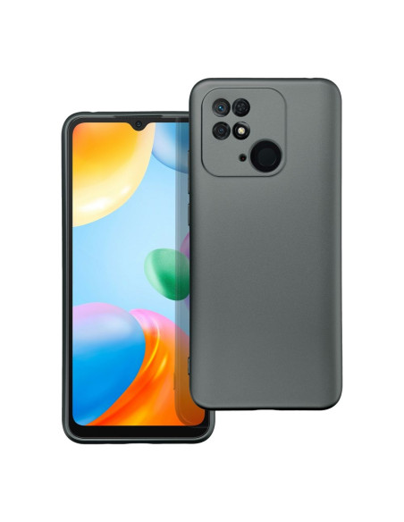 Coque METALLIC pour XIAOMI Redmi 10C gris