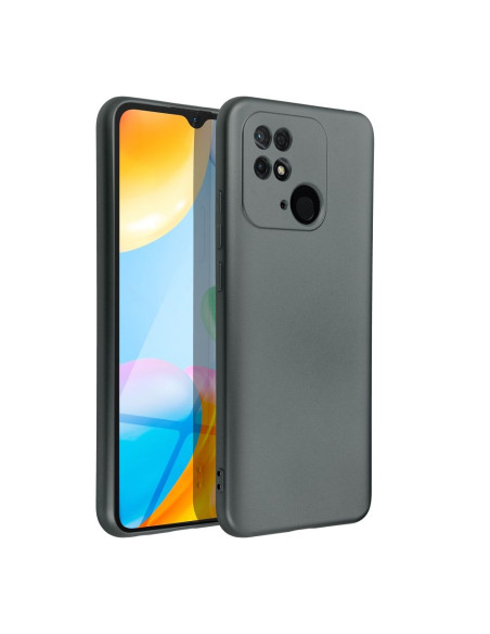 Coque METALLIC pour XIAOMI Redmi 10C gris