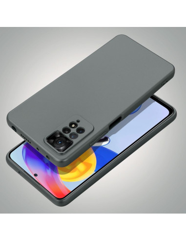 Coque METALLIC pour XIAOMI Redmi 10C gris