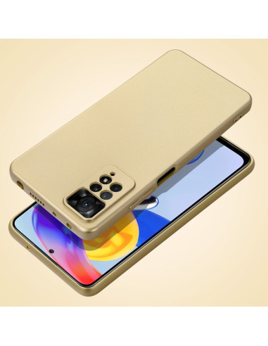 Coque METALLIC pour XIAOMI Redmi 10C or