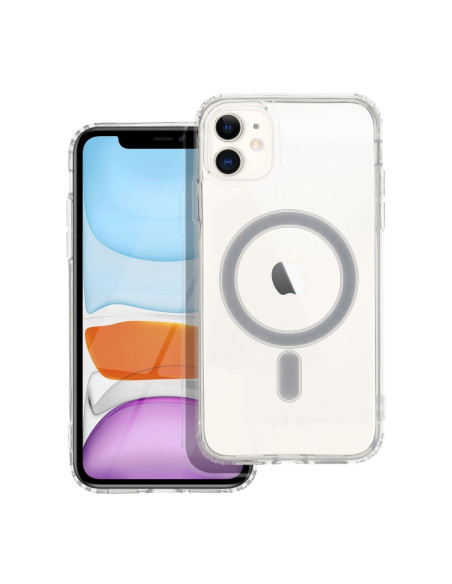 CLEAR MAG COVER compatible avec MagSafe pour IPHONE 11 transparent