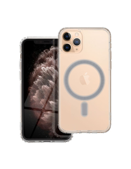 CLEAR MAG COVER compatible avec MagSafe pour IPHONE 11 Pro transparent