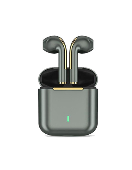 Wireless headset stereo TWS J18 + docking station green