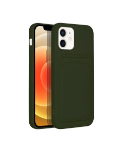 COQUE pour IPHONE 12 vert 2