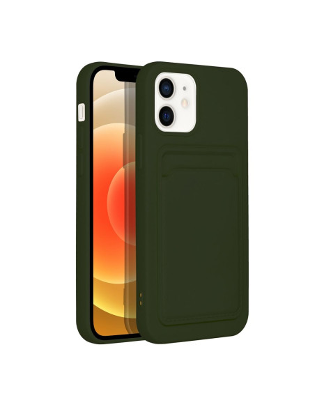 COQUE pour IPHONE 12 vert