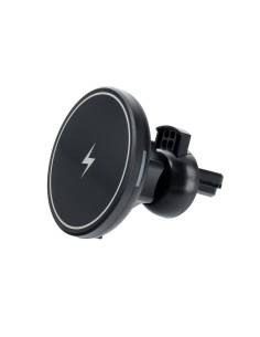 Support voiture avec charge par induction compatible avec MagSafe 15W D7 noir