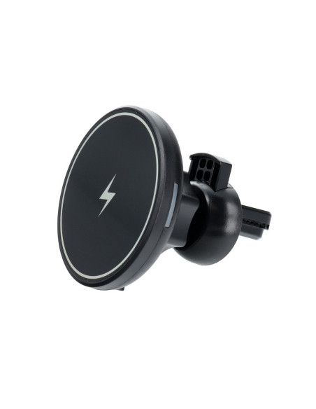Support voiture avec charge par induction compatible avec MagSafe 15W D7 noir