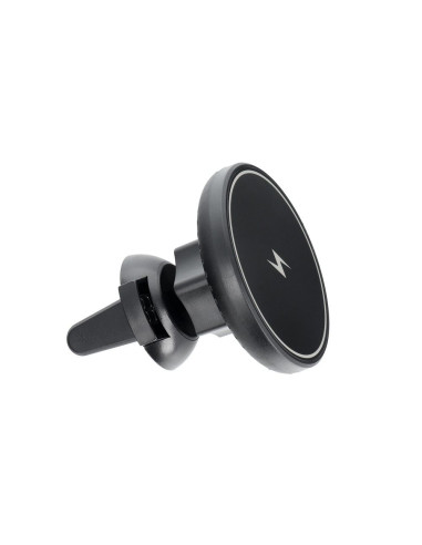 Support voiture avec charge par induction compatible avec MagSafe 15W D7 noir
