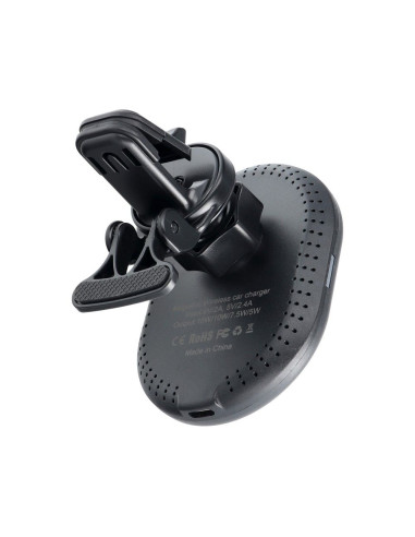 Support voiture avec charge par induction compatible avec MagSafe 15W D8 noir